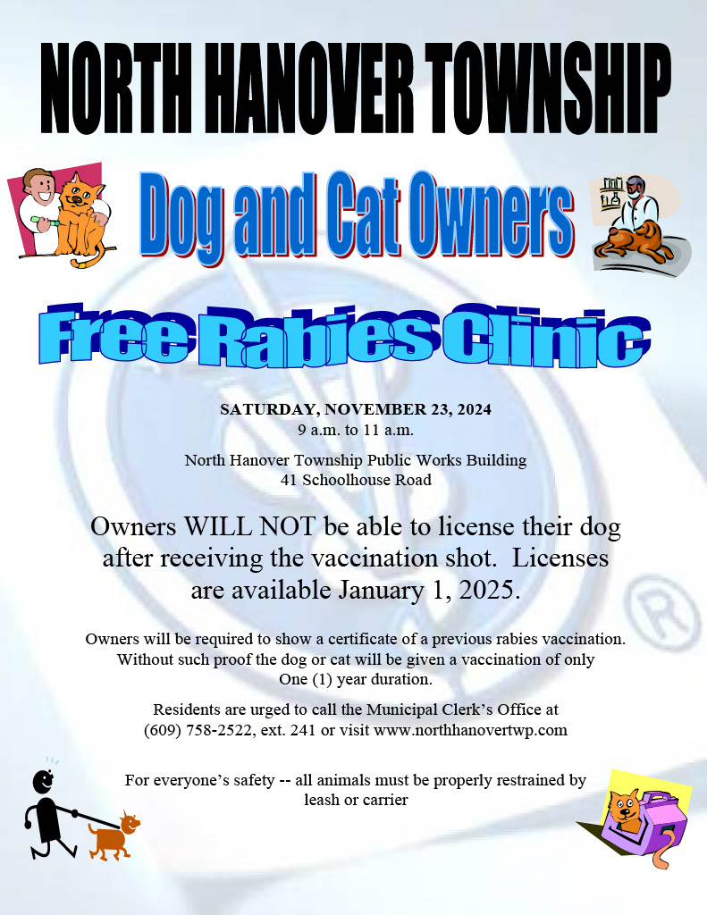 2024 Free Rabies Clinic
