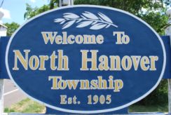 Welcome to North Hanover Sign