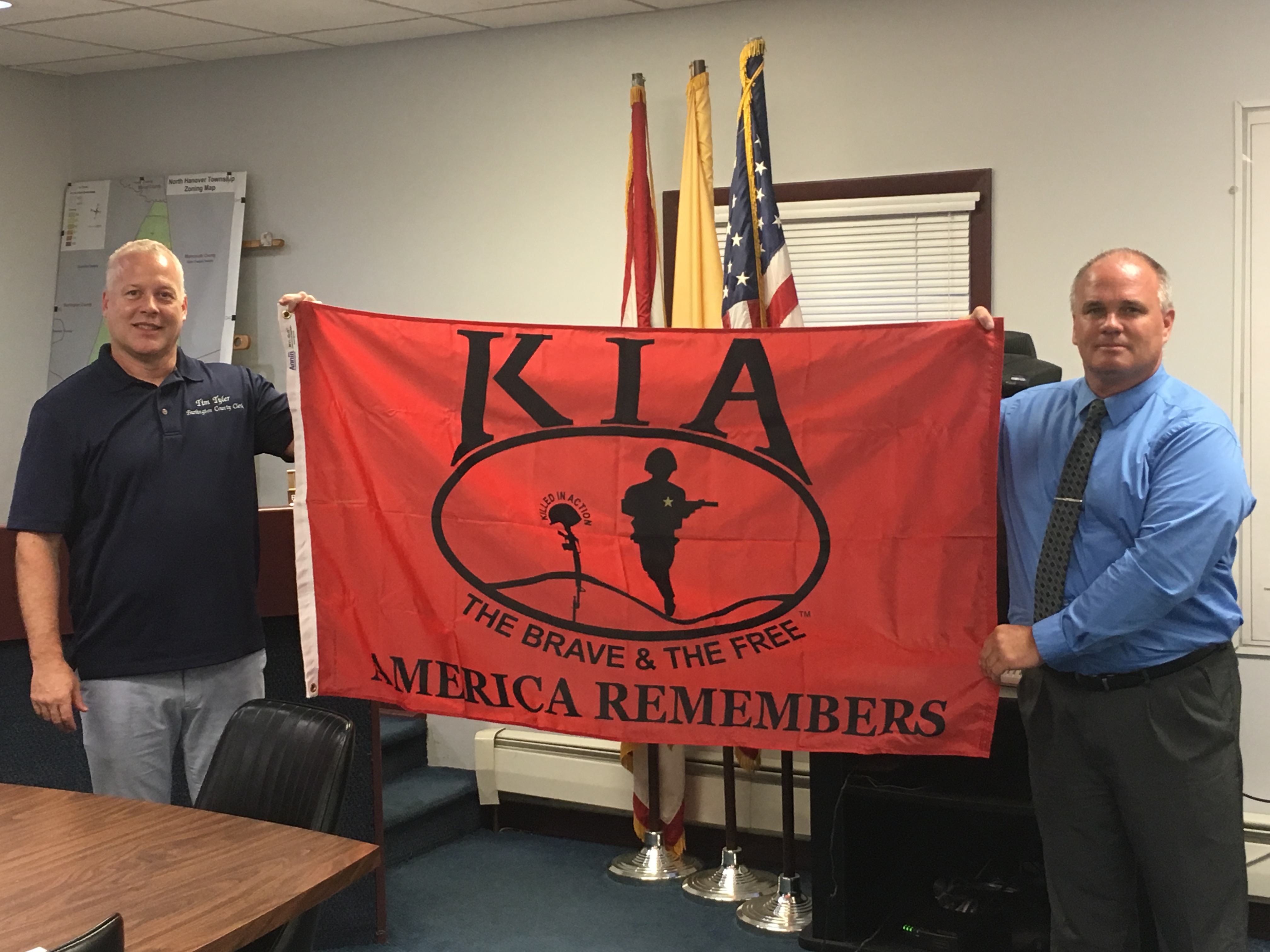 Killed in Action Flag Presentation